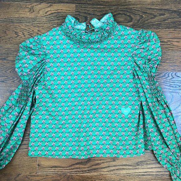 Horror Vacui Blouse Size X-Small - Picture 1 of 7